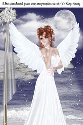 Angel Charms A4 Card Front