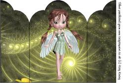 Molly Fairy Gatefold Card