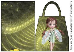 Molly Fairy Handbag Card