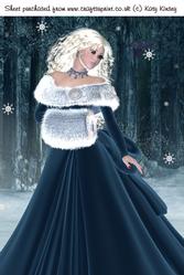 Wrapped Up Warmly A4 Card Front