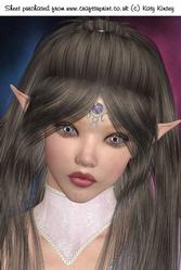 Ethereal Elves A4 Card Front Brunette