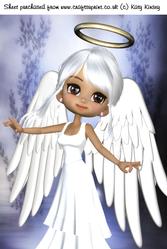 Angel Blessings A4 Card Front