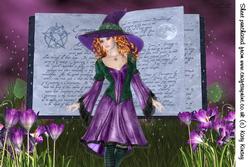 Casting Spells A4 Card Front