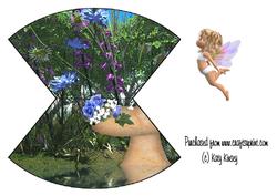 Rainbow Wings Fairy Wobble Card
