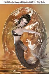 Magical Mermaid A4 Card Front
