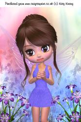 Isla Fairy A4 Card Front