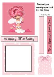 Cherry Pop Fairy Shaker Card