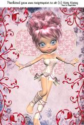 Lou Lou Fairy A4 Card Front