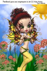 Sunshine Fairy A4 Card Front 2