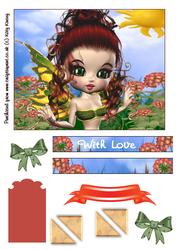 Sunshine Fairy Topper Sheet
