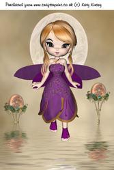 Louise Fairy A4 Card Front