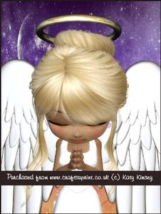 Little Praying Angel A5 Pyramage Kit