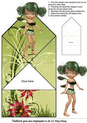 Regan Fairy Pop Up Spring Card