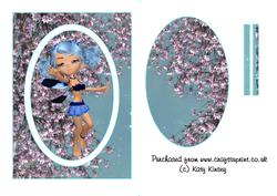 Brigit Fairy Flip Card Sheet