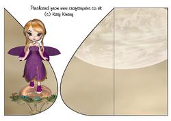 Louise Fairy Tear Drop Card