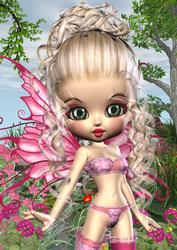 Elinor Fairy A4 Card Front