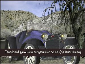 Vintage Car A4 Pyramage Kit