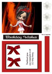 Heidi Shaker Card