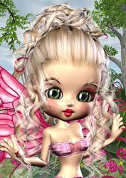 Elinor Fairy A4 Card Front 2