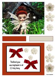 Maisies Fairy Hideaway Topper Sheet