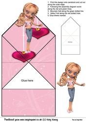 Mia Pop Up Spring Card
