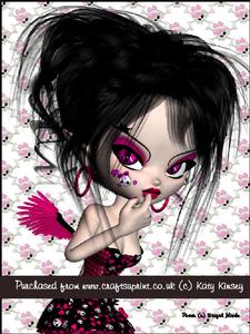 Rock and Roll Fairy A5 Pyramage Card Kit