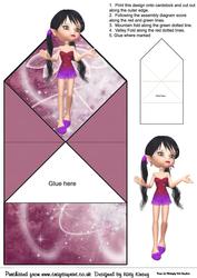 Adele Fairy Pop Up Spring Card