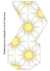 Here Comes the Sun Pyramid Box
