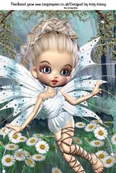 Leah Fairy A4 Card Front