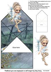 Leah Fairy Pop Up Spring Card