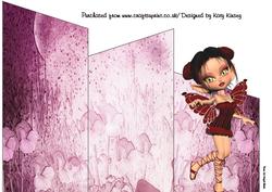 Freya Fairy Cascade Card