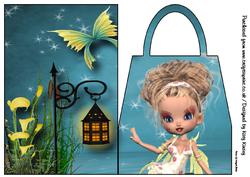Phoebe Fairy Handbag Card