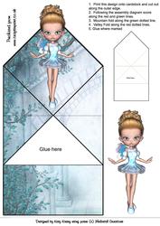 Fairy Ballerina Pop Up Spring Card