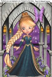 Rapunzel A4 Card Front