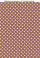 Jewelled Quilt in Purple Backing Paper