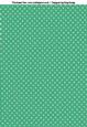 Glitter Stars in Green Backing Paper