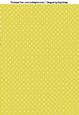 Glitter Stars in Yellow Backing Paper