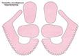 cup128920_572 - 3D Baby Shoes in Pink Polka Dots
