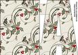 Christmas Time Shaped Front Initial Card - A