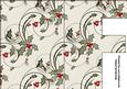 Christmas Time Shaped Front Initial Card - F