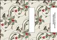 Christmas Time Shaped Front Initial Card - I