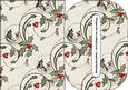 Christmas Time Shaped Front Initial Card - O