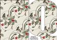 Christmas Time Shaped Front Initial Card - Q