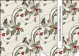 Christmas Time Shaped Front Initial Card - U