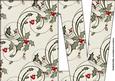 Christmas Time Shaped Front Initial Card - V
