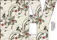 Christmas Time Shaped Front Initial Card - Y
