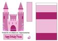 Princess Fairytale Castle Easel Card #1