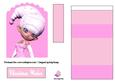 Pinkie the Christmas Elf Easel Card