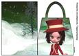 Victorias Christmas Handbag Card