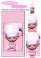 Pinkie the Christmas Elf Over the Edge Card Simple Pyramage